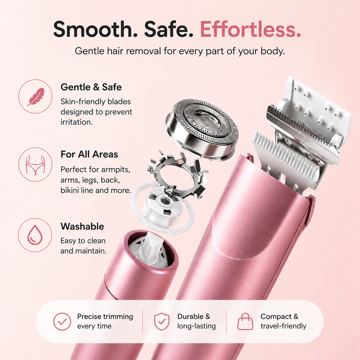 SKINCALM™ ELECTRIC TRIMMER 2.0 - PRECISION & SMOOTHNESS